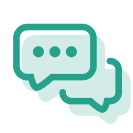 Text bubbles icon